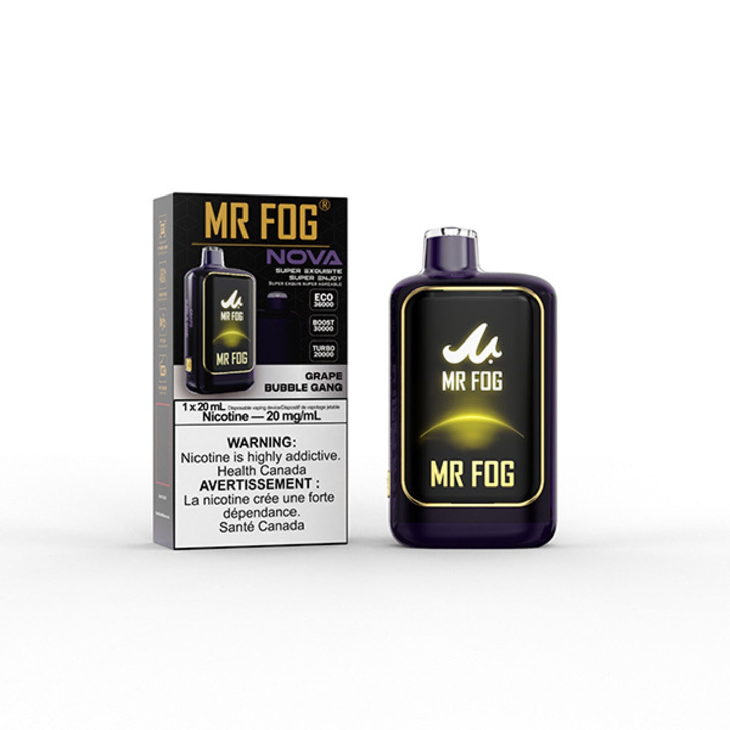 Mr. Fog Nova | 36,000 Puffs | Nicotine Disposable