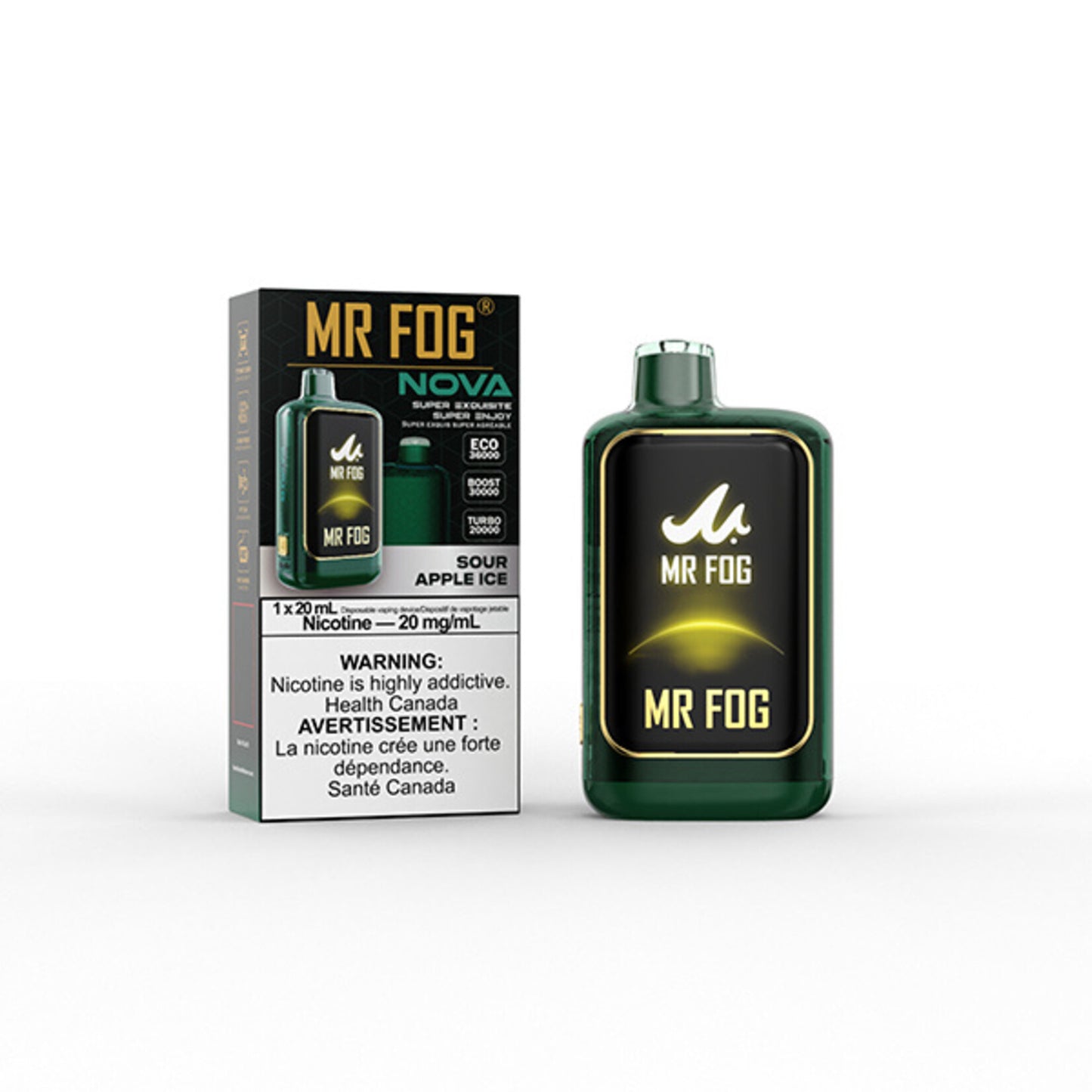 Mr. Fog Nova | 36,000 Puffs | Nicotine Disposable