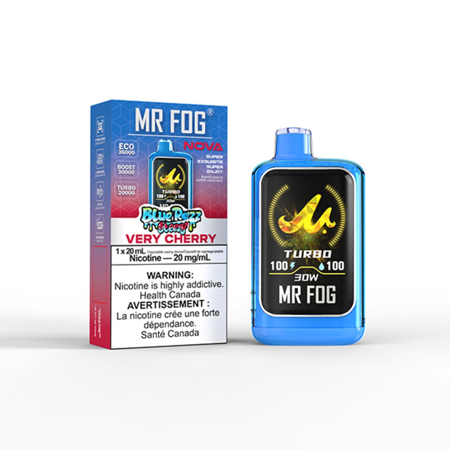 Mr. Fog Nova | 36,000 Puffs | Nicotine Disposable