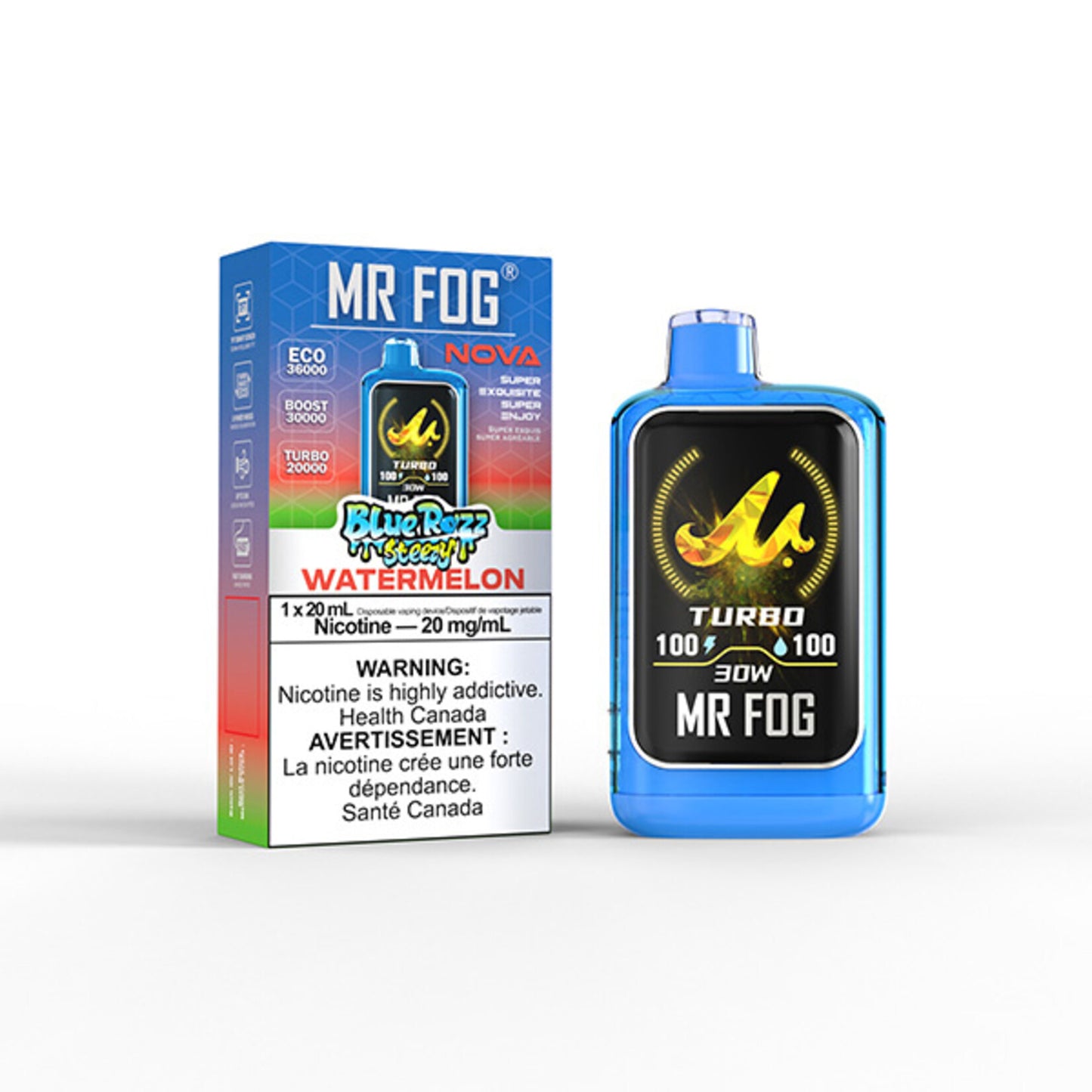 Mr. Fog Nova | 36,000 Puffs | Nicotine Disposable