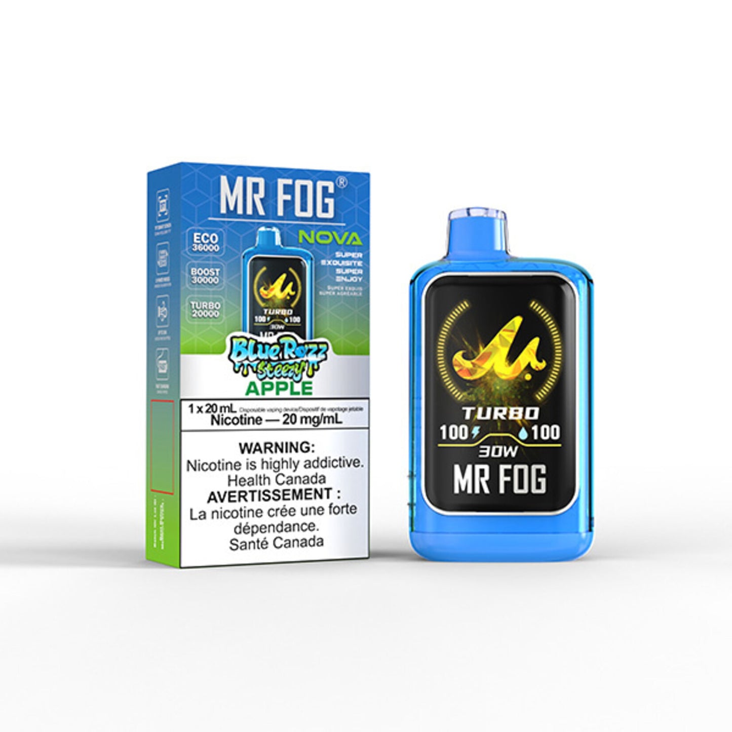Mr. Fog Nova | 36,000 Puffs | Nicotine Disposable