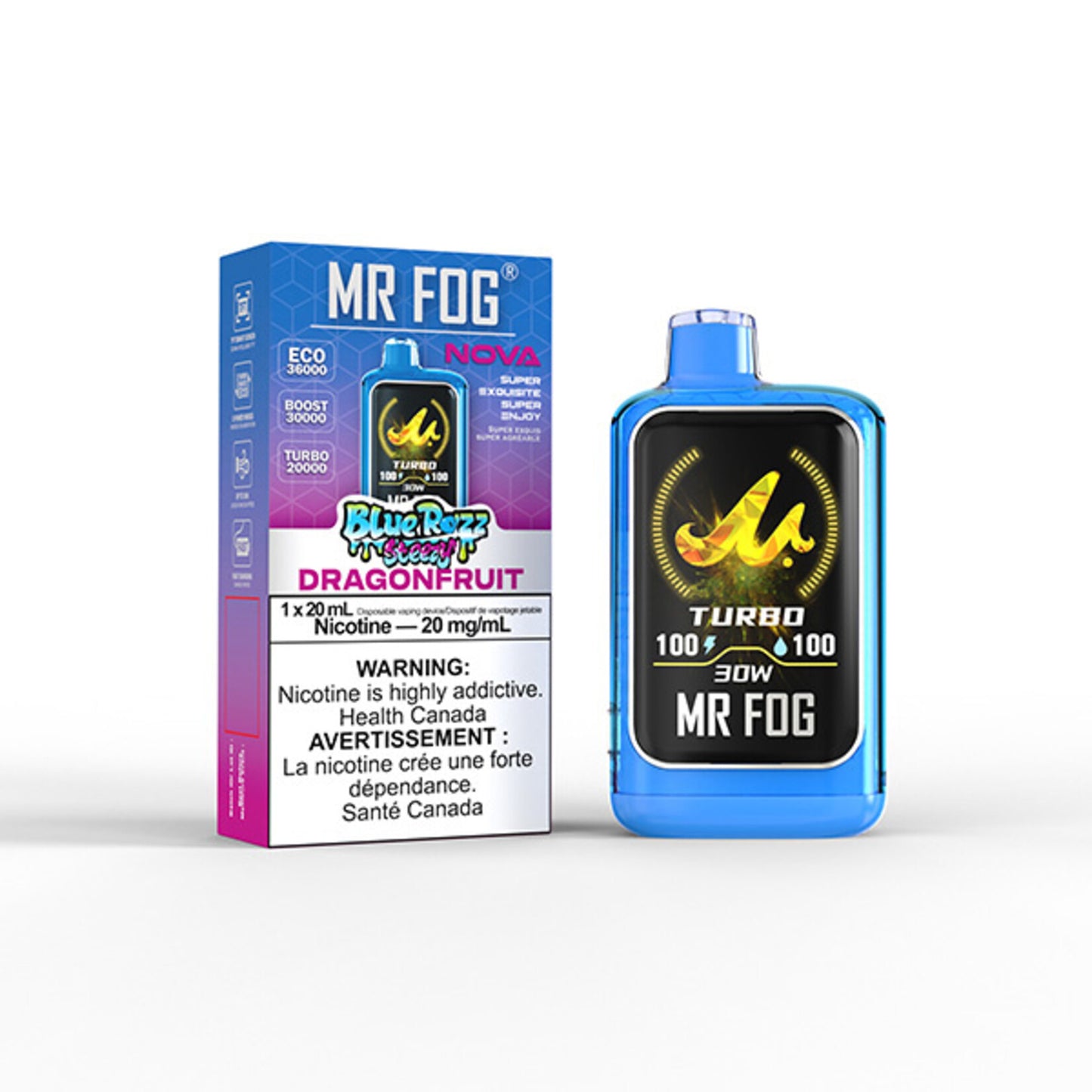 Mr. Fog Nova | 36,000 Puffs | Nicotine Disposable