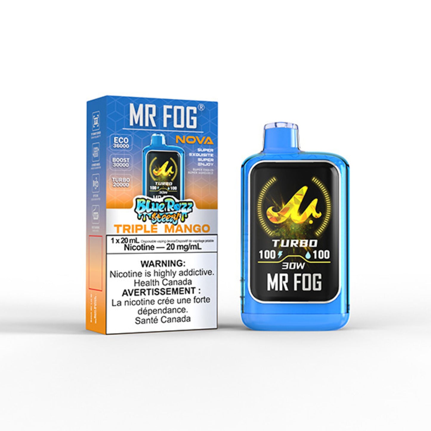 Mr. Fog Nova | 36,000 Puffs | Nicotine Disposable
