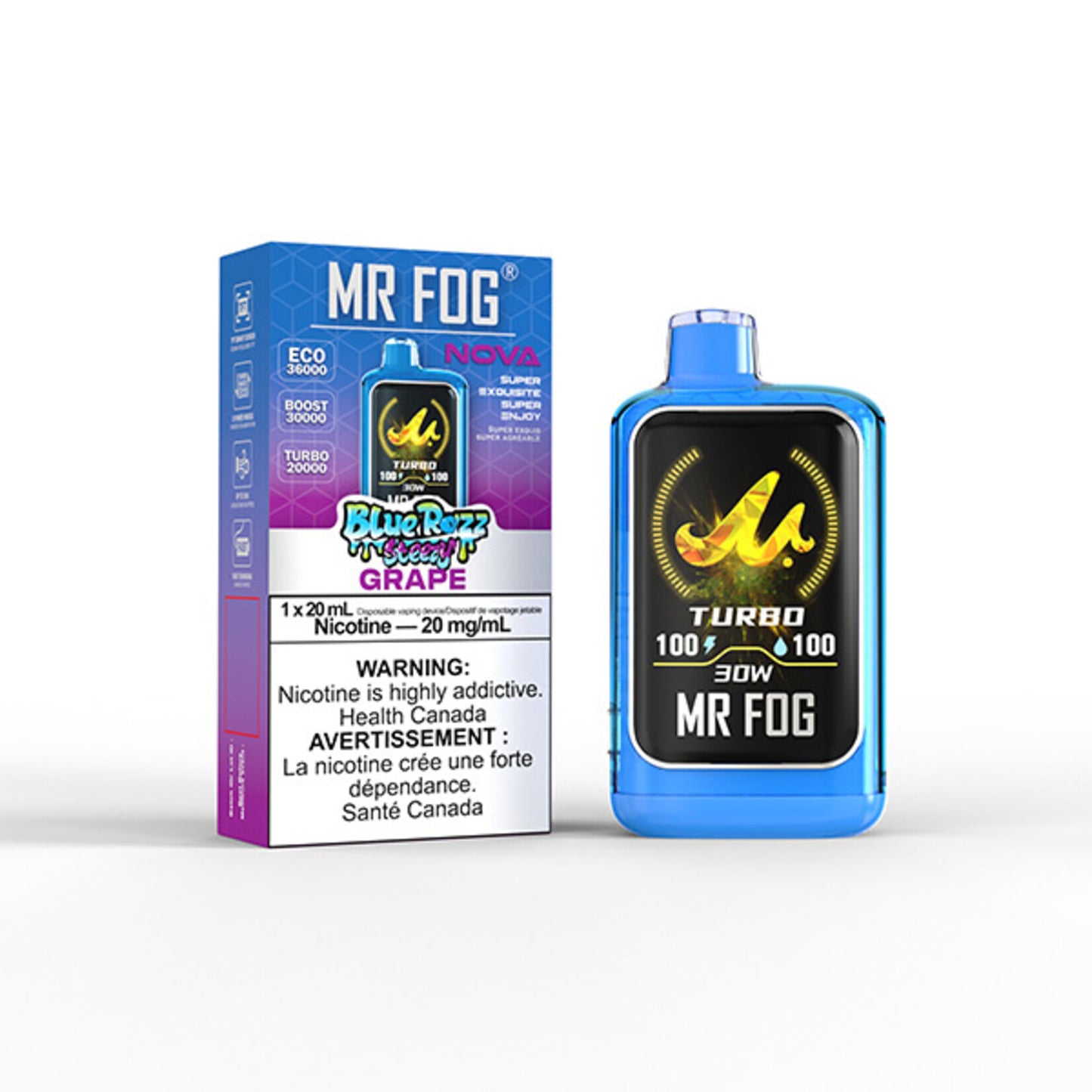 Mr. Fog Nova | 36,000 Puffs | Nicotine Disposable