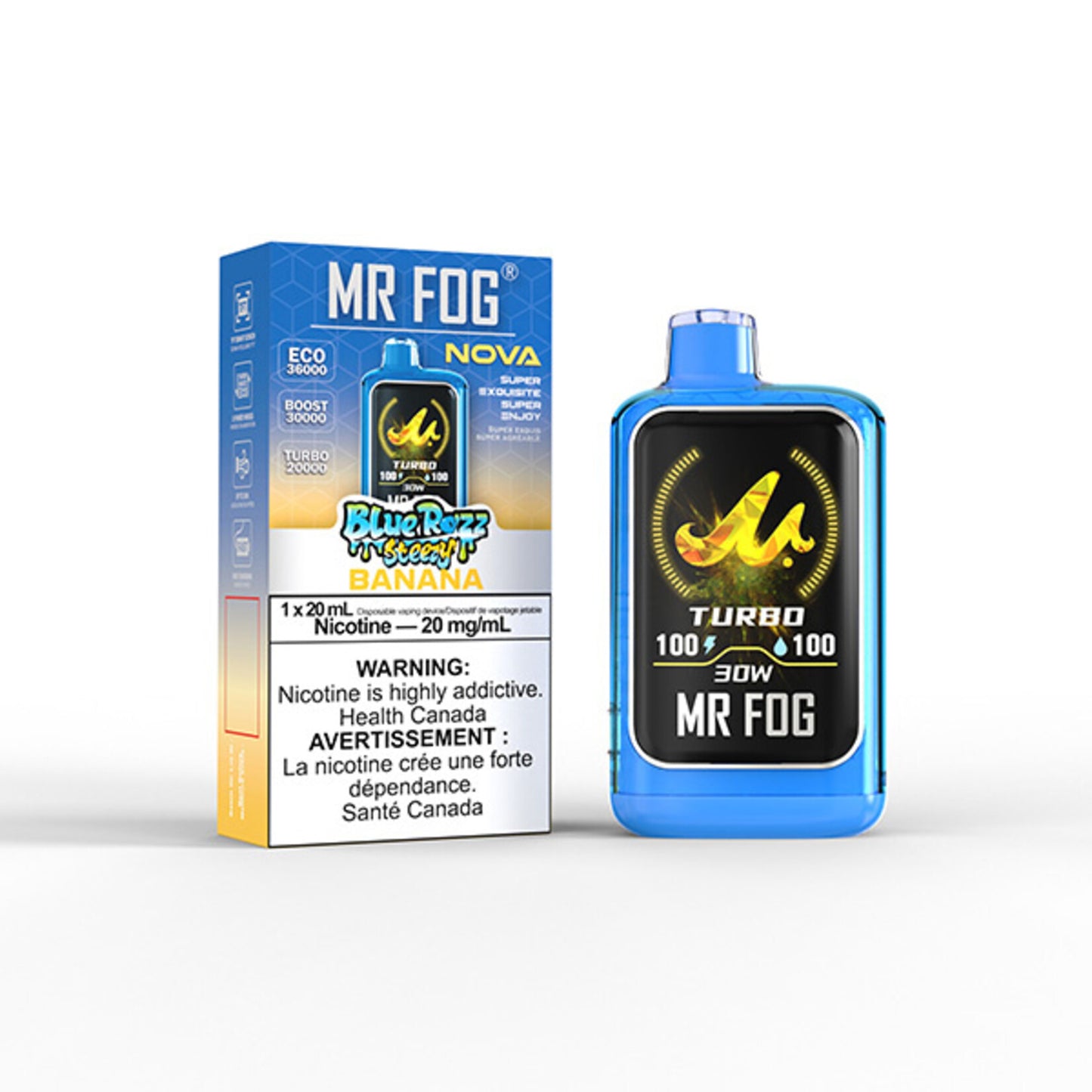 Mr. Fog Nova | 36,000 Puffs | Nicotine Disposable