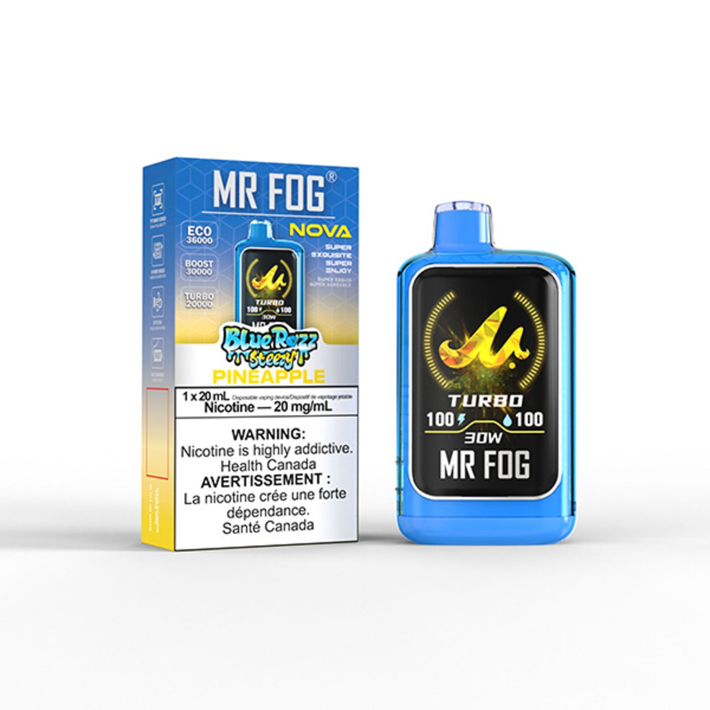 Mr. Fog Nova | 36,000 Puffs | Nicotine Disposable