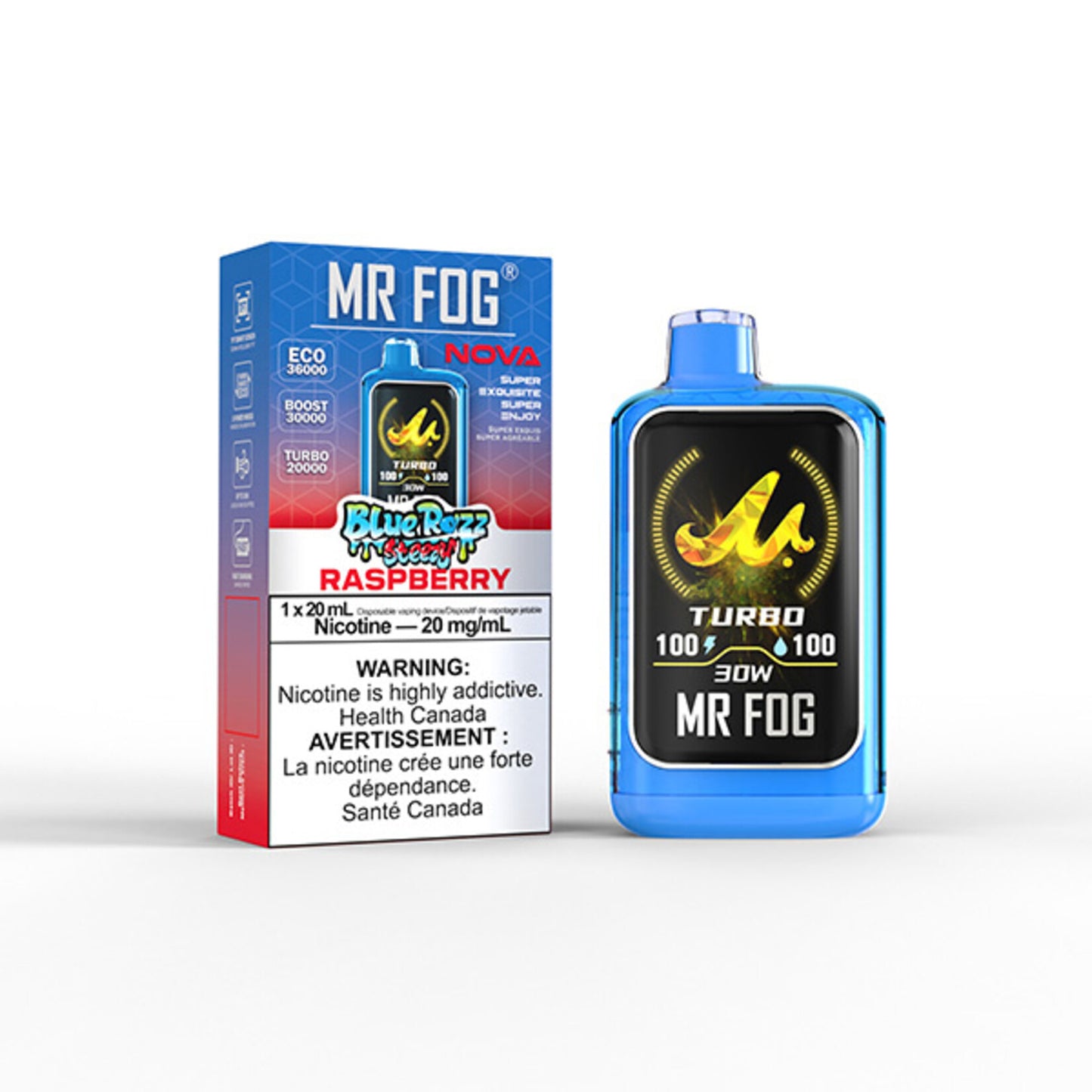 Mr. Fog Nova | 36,000 Puffs | Nicotine Disposable
