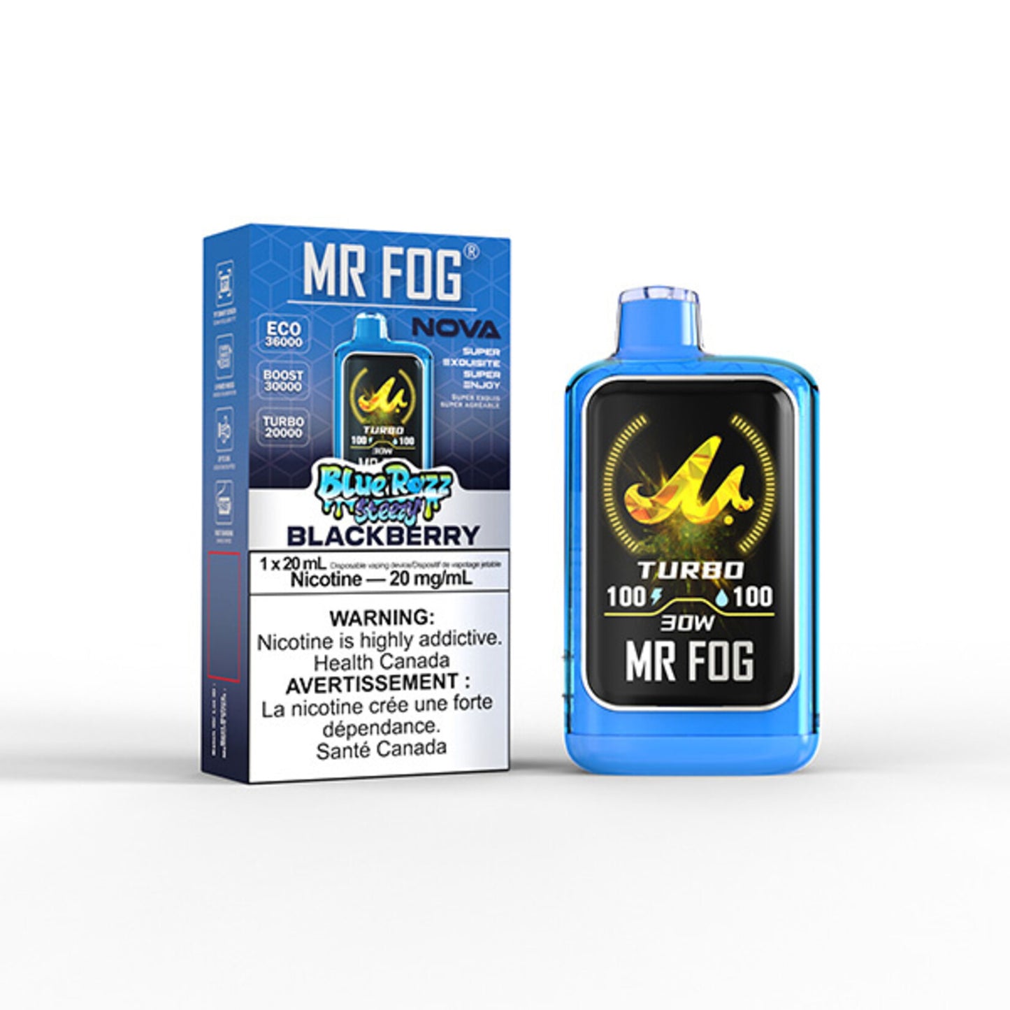 Mr. Fog Nova | 36,000 Puffs | Nicotine Disposable