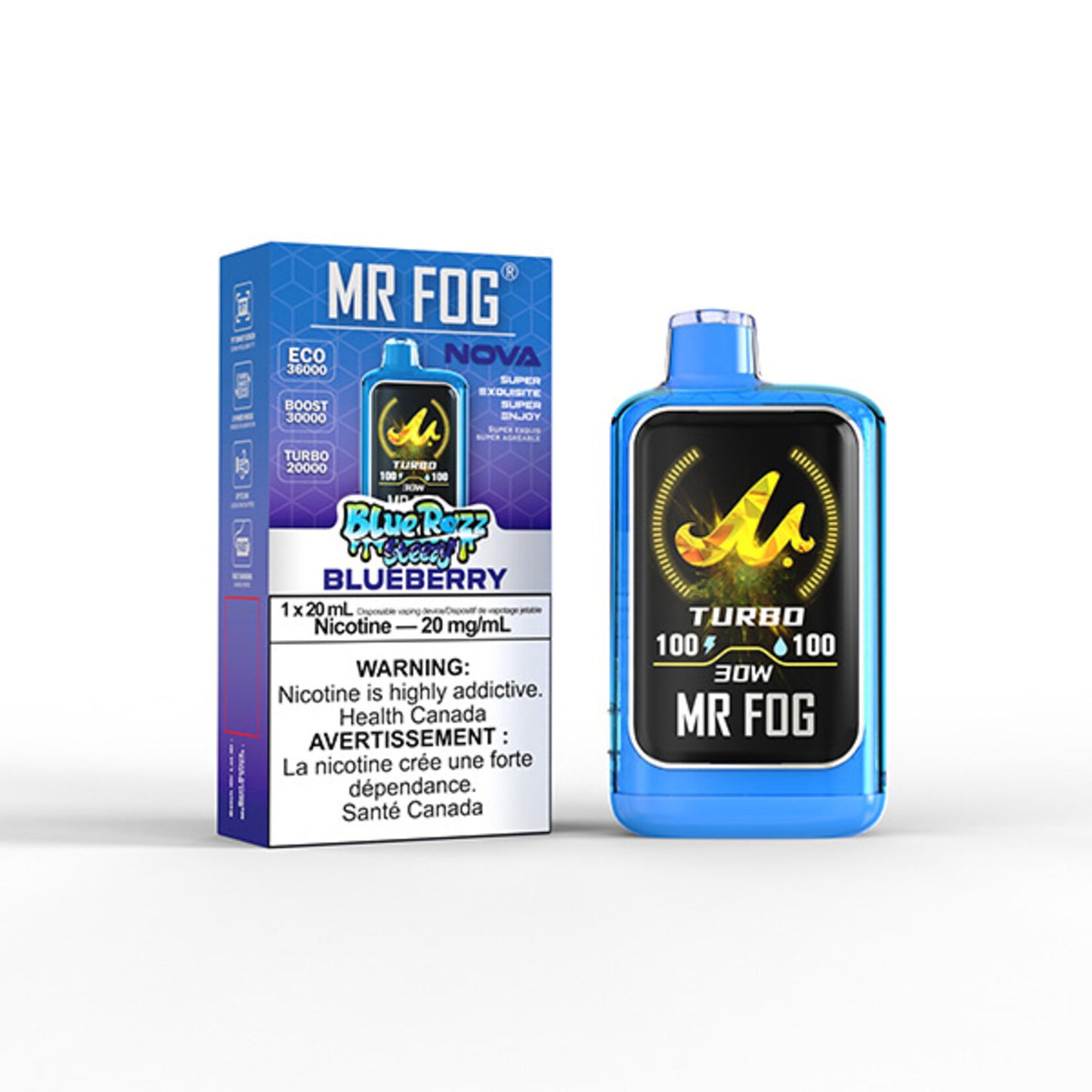 Mr. Fog Nova | 36,000 Puffs | Nicotine Disposable