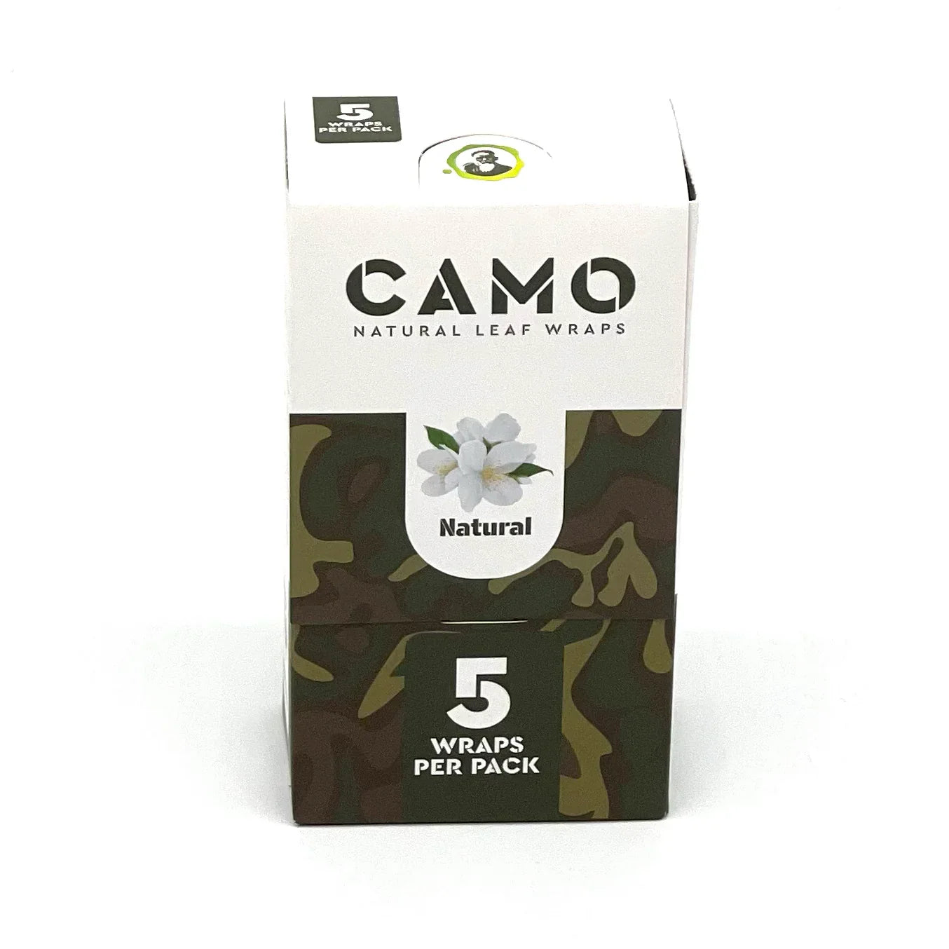 Camo Natural Leaf Tea + Hemp Wraps | 5pk