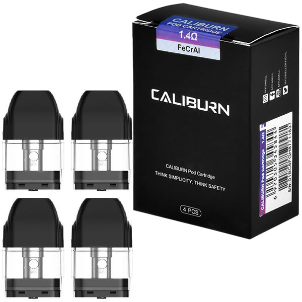 UWELL - Caliburn Pod Cartridge 1.4 Ohms - Vape Pods