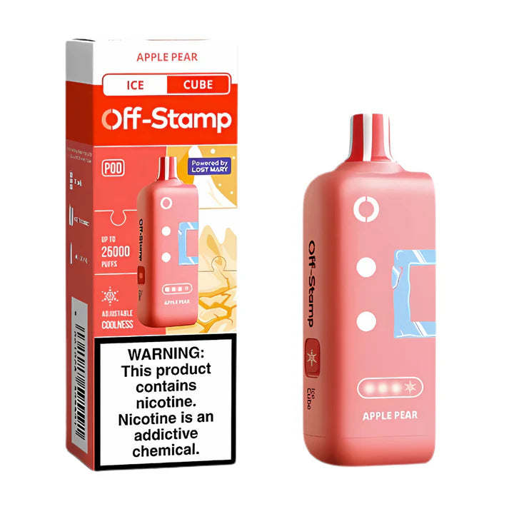Lost Mary Off-Stamp Ice Cube POD | 25,000 Puffs | Nicotine Disposable