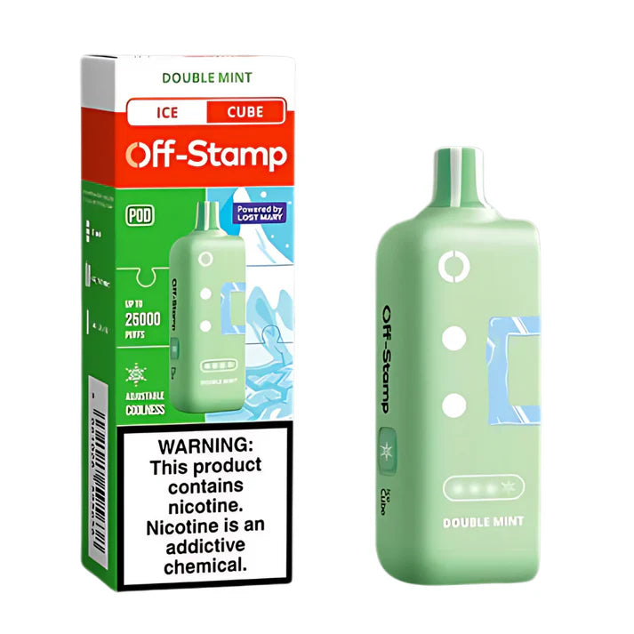 Lost Mary Off-Stamp Ice Cube POD | 25,000 Puffs | Nicotine Disposable