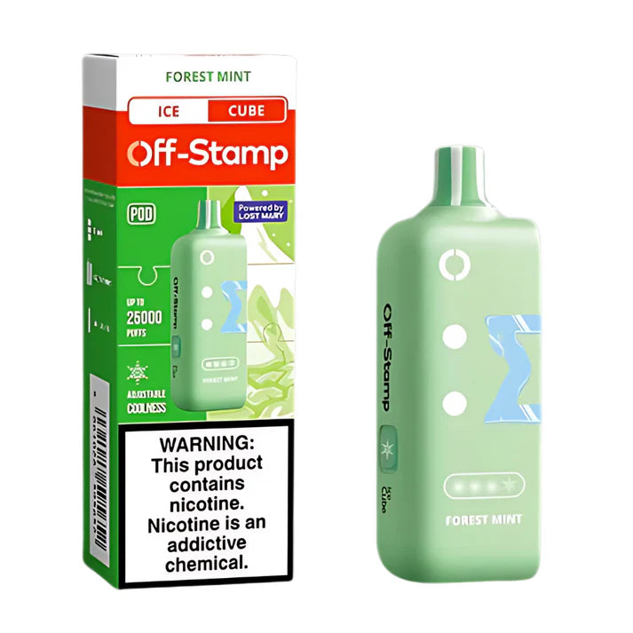 Lost Mary Off-Stamp Ice Cube POD | 25,000 Puffs | Nicotine Disposable