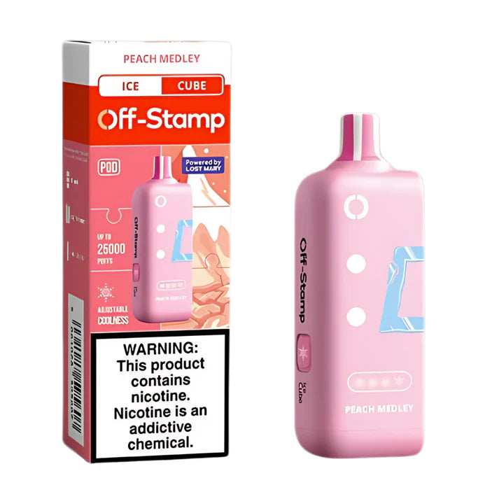 Lost Mary Off-Stamp Ice Cube POD | 25,000 Puffs | Nicotine Disposable