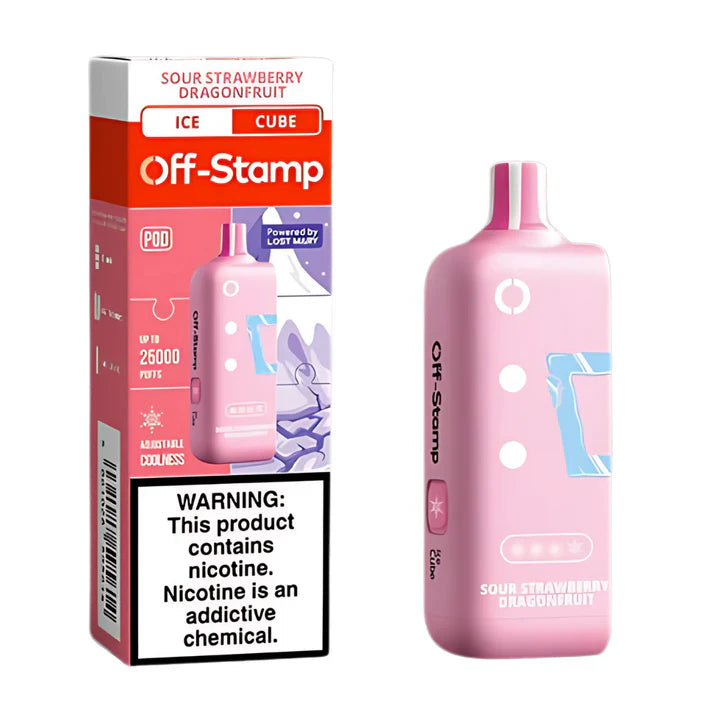 Lost Mary Off-Stamp Ice Cube POD | 25,000 Puffs | Nicotine Disposable