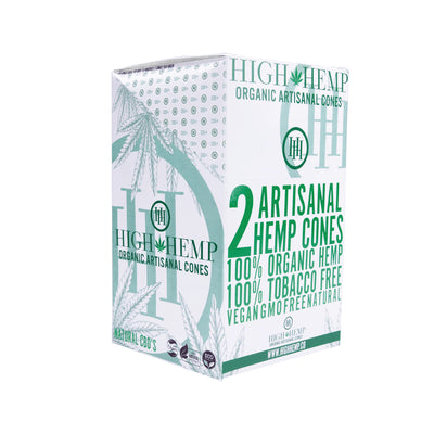 High Hemp Artisanal Hemp Cones - 2 Pack