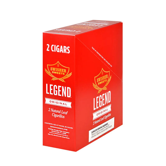 Swisher Sweets Legend Natural Leaf Cigarillo - 2 Pack
