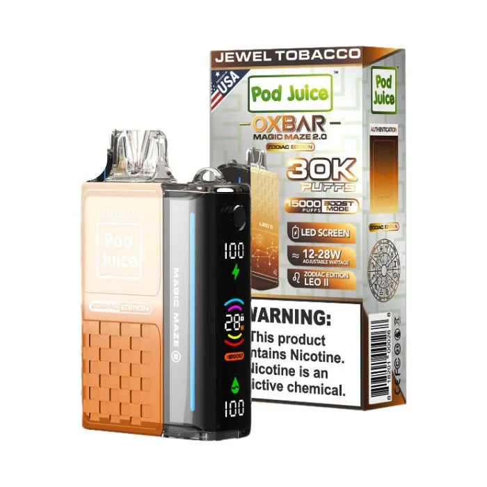 Pod Juice Oxbar | 30,000 Puffs | Nicotine Disposable