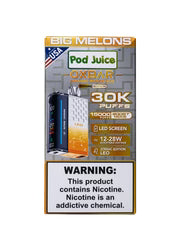 Pod Juice Oxbar | 30,000 Puffs | Nicotine Disposable