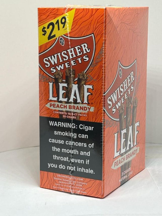 Swisher Sweets Cigarillo Leaf - 3 Pack