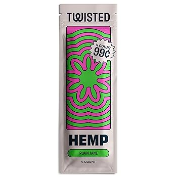 Twisted Hemp Wraps | 4Pk