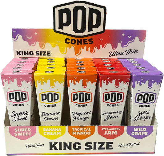POP Ultra Thin Pre-Rolled Cones