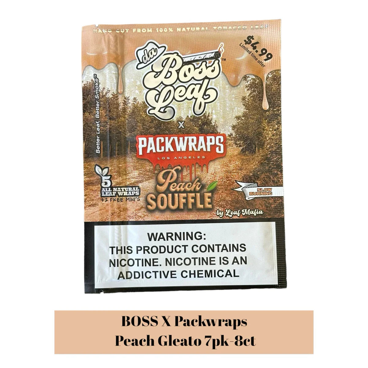 Da Boss Leaf | 5 Pack Tobacco Wrap