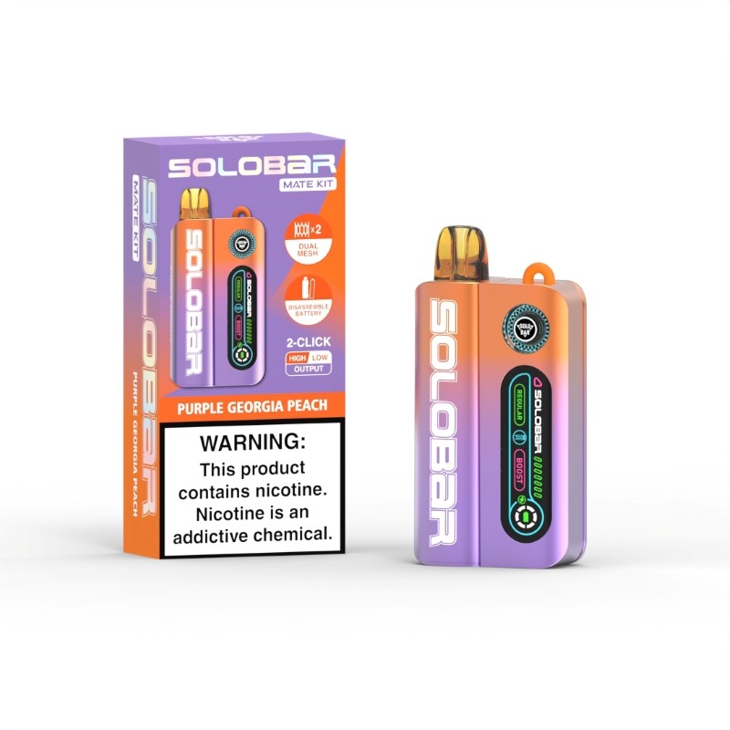 SoloBar Mate KIT | 35,000 Puffs | Nicotine Disposable