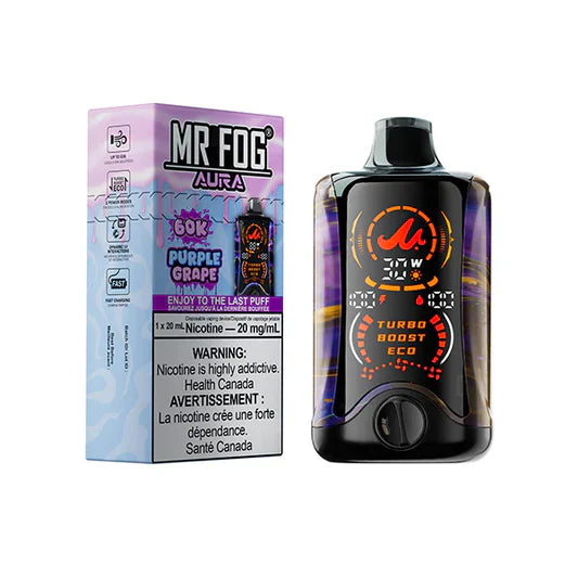 Mr. Fog Aura | 60,000 Puffs | Nicotine Disposable