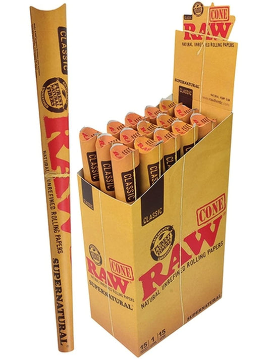 Raw Super Natural Pre-Rolled Cone
