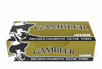 Gambler Gold - 100's - Cigarette Tubes