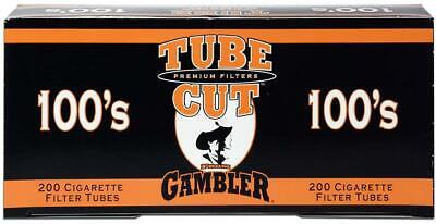 Tube Cut Gambler Regular - 100's - Cigarette Tubes