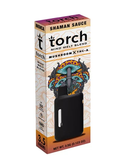 Torch Hemp Mind Melt 3.5G Disposable. Mushroom x Delta Disposable