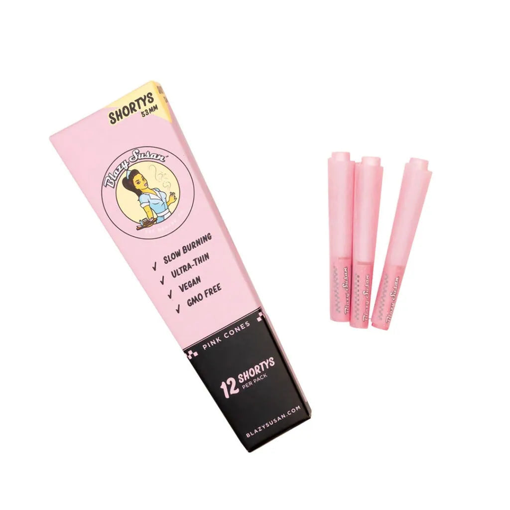 Blazy Susan 53mm Shortys Pre-Rolled Cones | 12 Pack