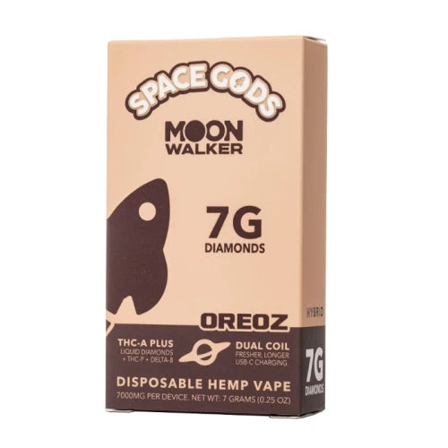 Space Gods Moon Walker 7000mg THCa Delta Disposable