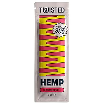 Twisted Hemp Wraps | 4Pk