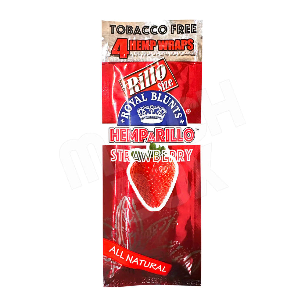 Royal Blunts HempaRillo Hemp Wraps - 4 Pack