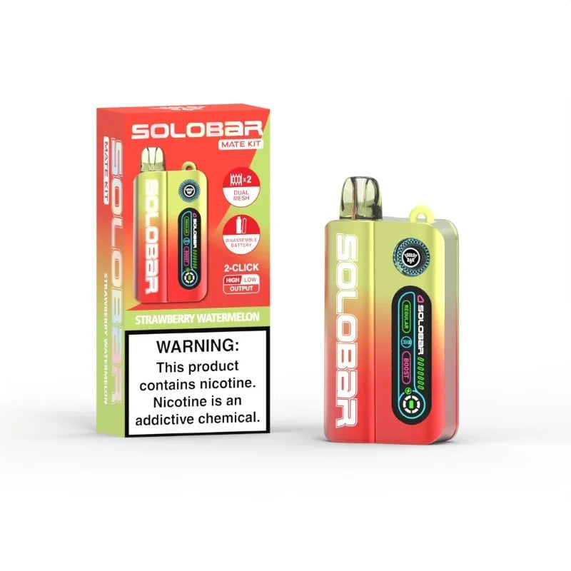 SoloBar Mate KIT | 35,000 Puffs | Nicotine Disposable