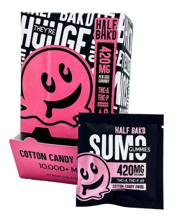 Half Bak'd Gummies Sumo Collection 420 MG - 30 pack