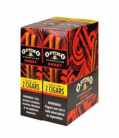Optimo - Natural Tobacco Leaf Cigars - 2 pack