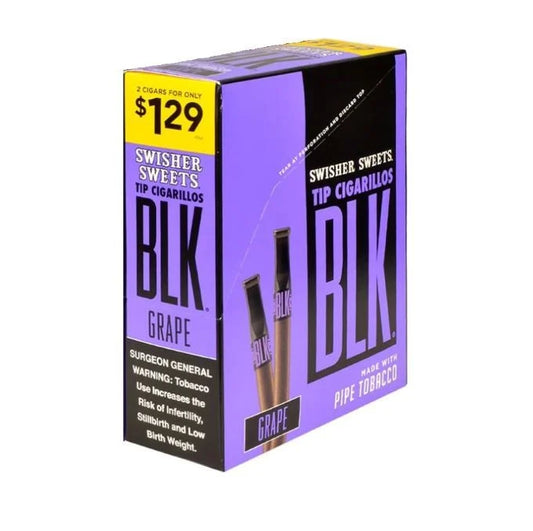 BLK 2pk Tobacco FT Cigarillos