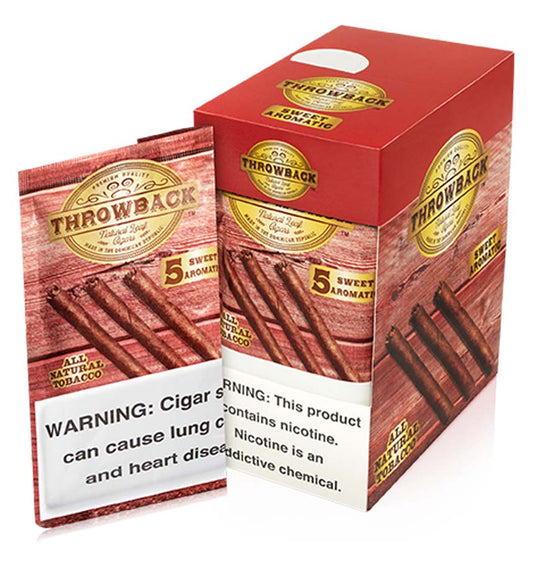 Throwback - Tobacco Leaf Cigars - 5 Pack