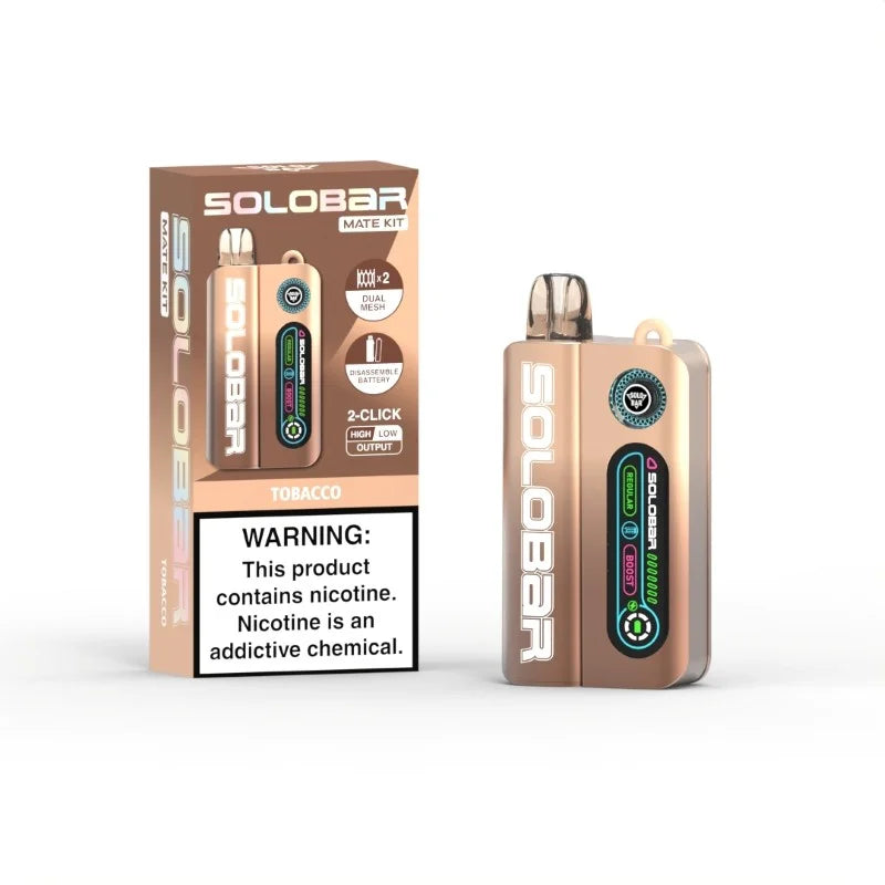 SoloBar Mate KIT | 35,000 Puffs | Nicotine Disposable