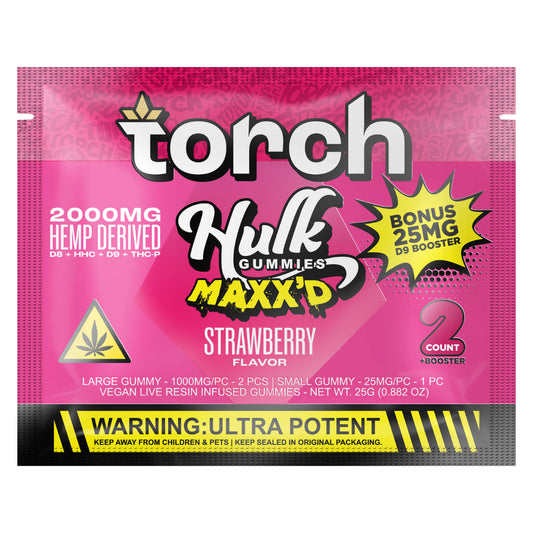 Torch Hulk MAXX'D | 2000mg | Delta Edible Gummy