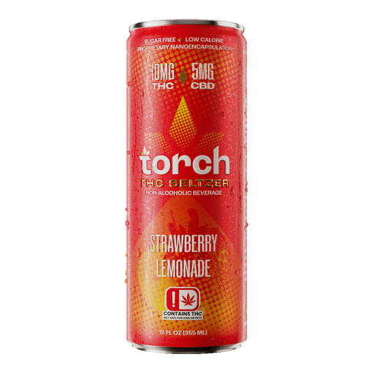 Torch THC Seltzer | 10mg THC + 5mg CBD | Delta Edible Drink