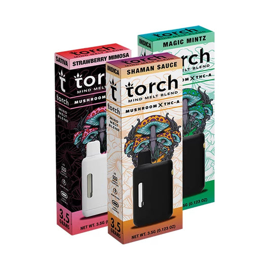 Torch Hemp Mind Melt 3.5G Disposable. Mushroom x Delta Disposable