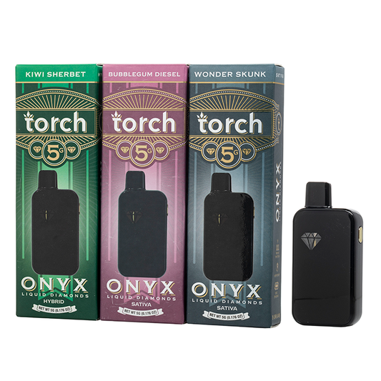 Torch Hemp THC-A Onyx Liquid Diamonds 5G Delta Disposable
