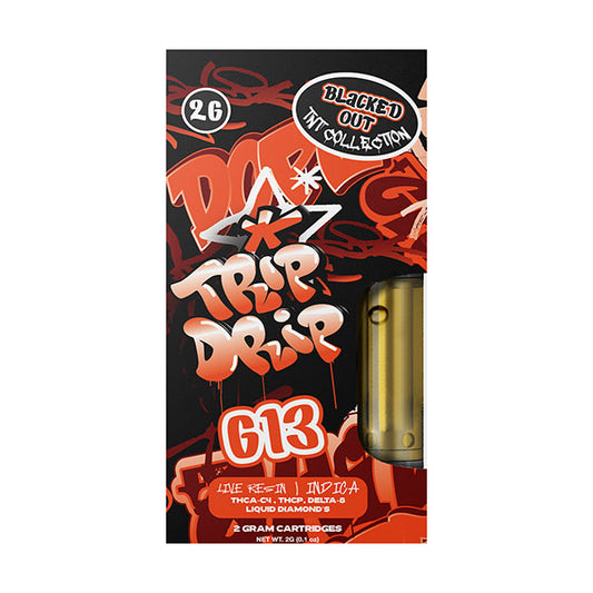 Trip Drip Blacked Out | 2 Gram THCA | Delta Cartridges