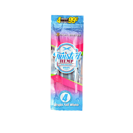 Twisted Hemp Wraps 4Pk